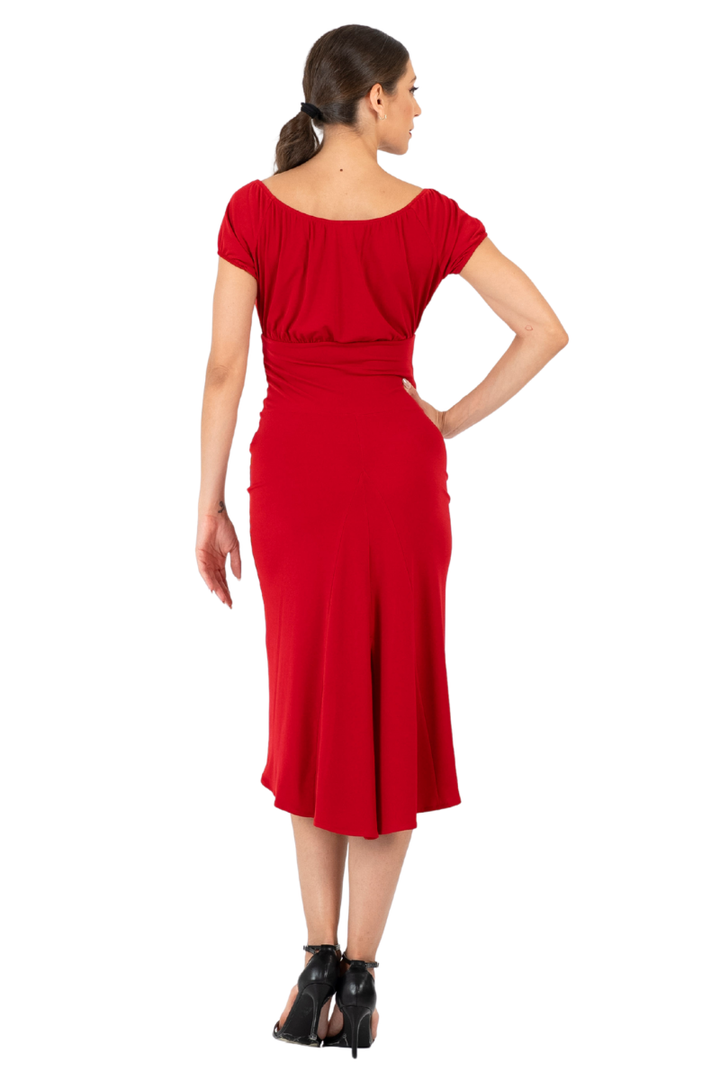 Off The Shoulder Dance Dress