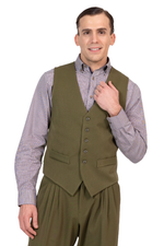 Load image into Gallery viewer, Olive Green Men's Tango Vest