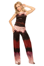Load image into Gallery viewer, Ombré Velvet Wide Leg Pants