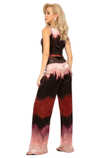 Load image into Gallery viewer, Ombré Velvet Wide Leg Pants