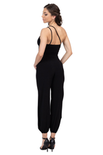 Load image into Gallery viewer, One-Shoulder Tango Crop Top With Metallic Detail