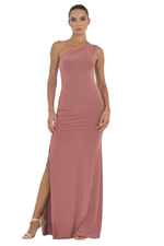 Load image into Gallery viewer, One-Sleeve Tango Maxi Dress With Strappy Back
