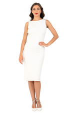 Load image into Gallery viewer, Open Back Bodycon Tango Dress With Jewels
