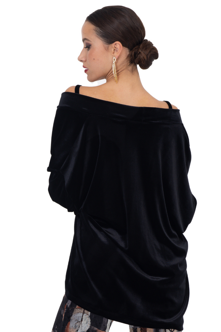 Oversized Velvet Jacket | Argentine Tango Fashion – conDiva Oversized Velvet Jacket | Argentine Tango Fashion – conDiva