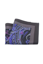 Load image into Gallery viewer, Paisley Floral Silk Men's Pocket Square