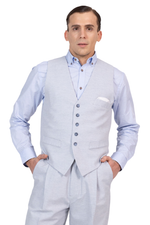 Load image into Gallery viewer, Pastel Cotton Men’s Tango Vest