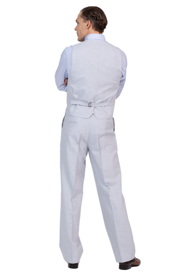 Pastel Tango Pants With Front Pleat