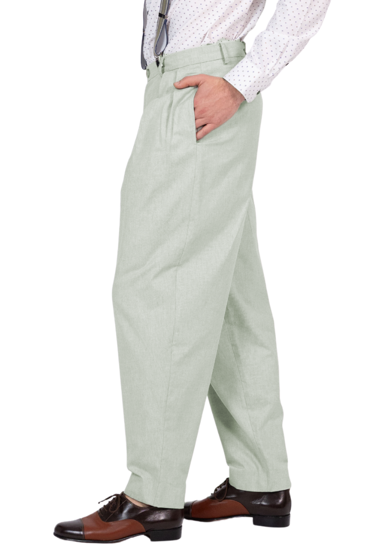 With Two Inverted Pleats