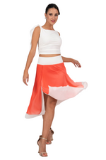 Load image into Gallery viewer, Gradient Two-layer Georgette Skirt
