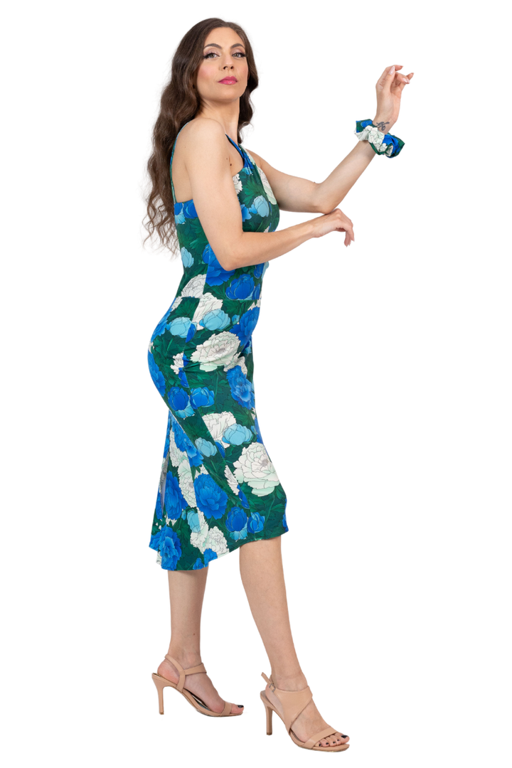 Peony Floral Bodycon Tango Dress