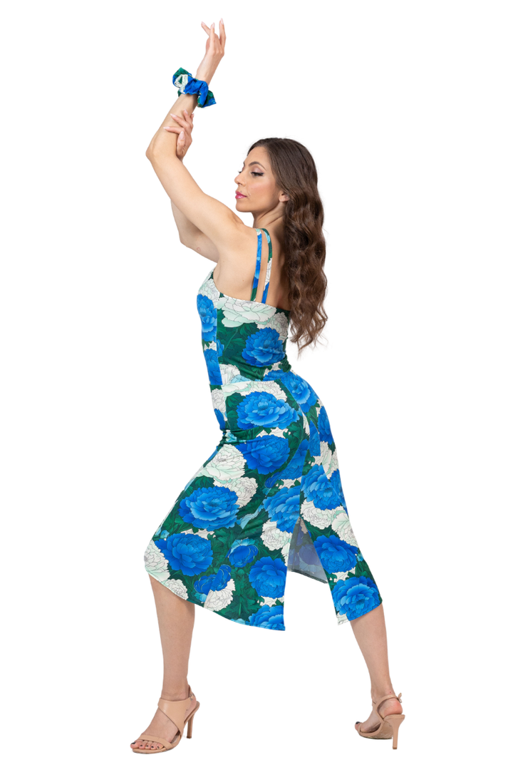 Peony Floral Bodycon Tango Dress