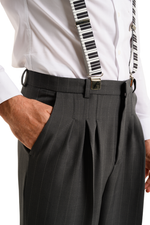 Load image into Gallery viewer, Piano Keys Men&#39;s Adjustable Suspenders
