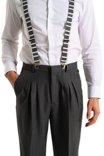 Load image into Gallery viewer, Piano Keys Men&#39;s Adjustable Suspenders
