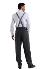 Load image into Gallery viewer, Piano Keys Men&#39;s Adjustable Suspenders
