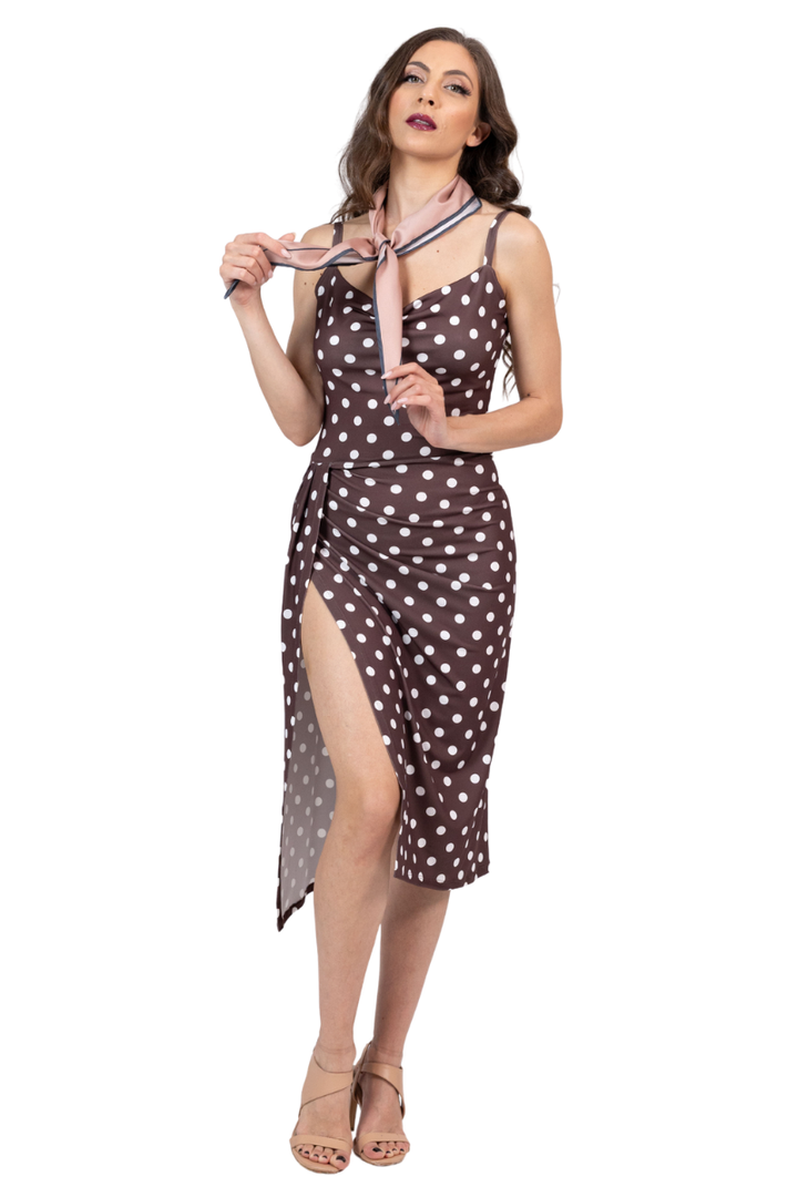 Polka Dot Carmen Tango Dress