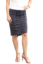 Load image into Gallery viewer, Polka Dot Fishtail Tango Skirt