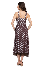 Load image into Gallery viewer, Polka Dot Halter Keyhole Tango Top