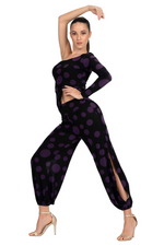 Load image into Gallery viewer, Polka Dot One-Sleeve Tango Top
