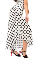 Load image into Gallery viewer, Polka Dot Skirt Style Flowy Dance Pants