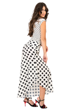 Load image into Gallery viewer, Polka Dot Skirt Style Flowy Dance Pants