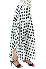 Load image into Gallery viewer, Polka Dot Skirt Style Flowy Dance Pants