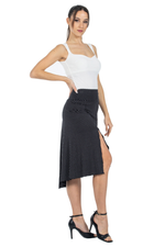 Load image into Gallery viewer, Polka Dot Skirt With Back Movement