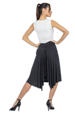 Load image into Gallery viewer, Polka Dot Skirt With Back Movement