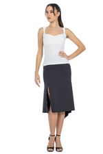Load image into Gallery viewer, Polka Dot Skirt With Back Movement