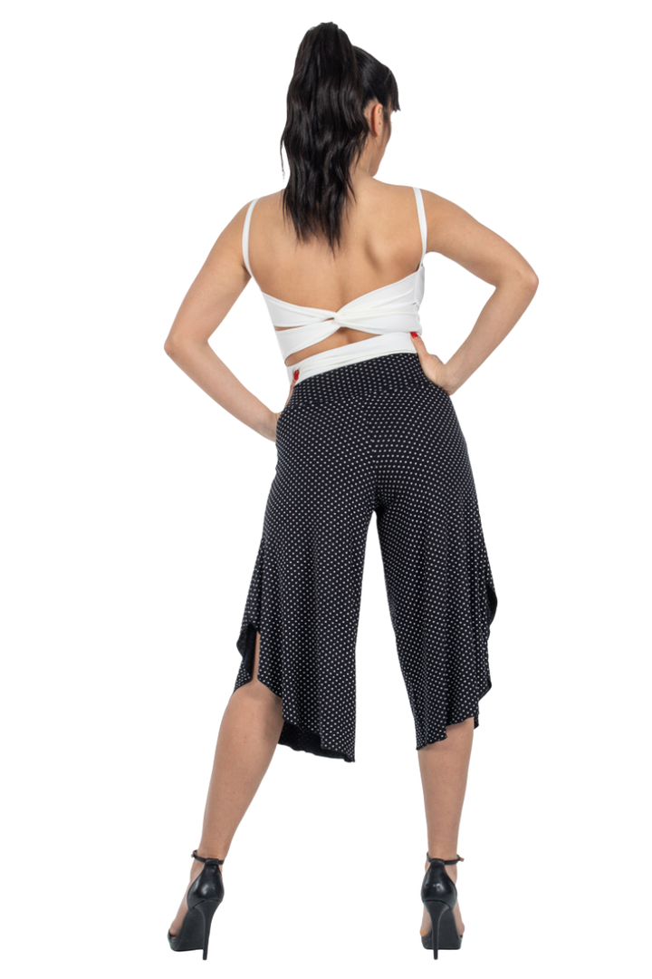 Polka Dot Tango Capri Pants