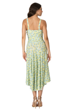 Load image into Gallery viewer, Retro Tropical Tango Dress With Tail
