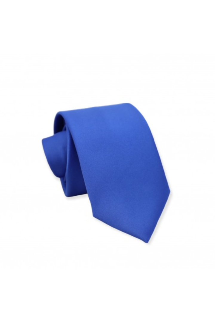 Royal Blue Men's Satin Necktie