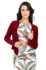 Load image into Gallery viewer, Ruffled Cropped Tango Jacket