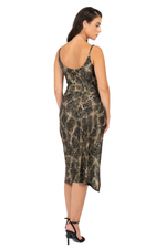 Load image into Gallery viewer, Safari Animal Print Carmen Tango Dress