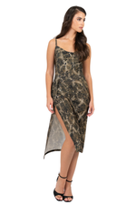 Load image into Gallery viewer, Safari Animal Print Carmen Tango Dress