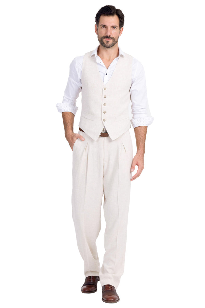 Sand Beige Men's Tango Outfit