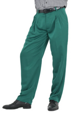 Load image into Gallery viewer, Satin Men&#39;s Tango Pants With Four Pleats
