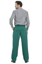 Load image into Gallery viewer, Satin Men&#39;s Tango Pants With Four Pleats
