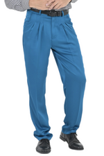 Load image into Gallery viewer, Satin Men&#39;s Tango Pants With Three Pleats
