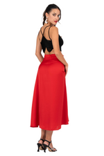 Load image into Gallery viewer, Satin Wrap Dance Skirt
