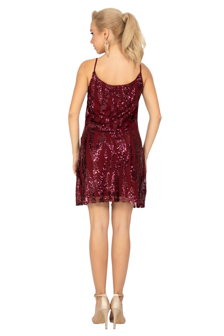 Sequin Cami Party Dress