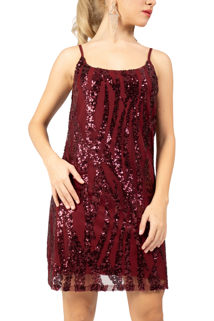 Sequin Cami Party Dress