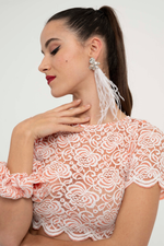 Load image into Gallery viewer, Seraphine White Tango Earrings