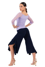 Load image into Gallery viewer, Side Ruffled Capri Pants
