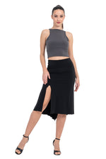 Load image into Gallery viewer, Sleeveless Crop Top With Mesh V Neckline
