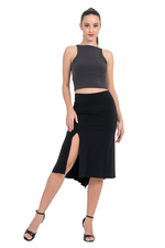 Load image into Gallery viewer, Sleeveless Crop Top With Mesh V Neckline
