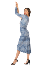 Load image into Gallery viewer, Spade Print One-Sleeve Tango Top
