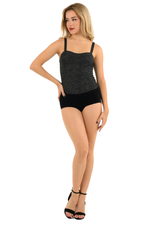 Load image into Gallery viewer, Sparkling Sweetheart Neckline Bodysuit
