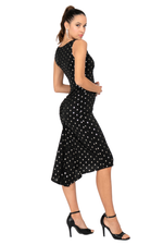 Load image into Gallery viewer, Sparkling Fishtail Dress with Gold Detail
