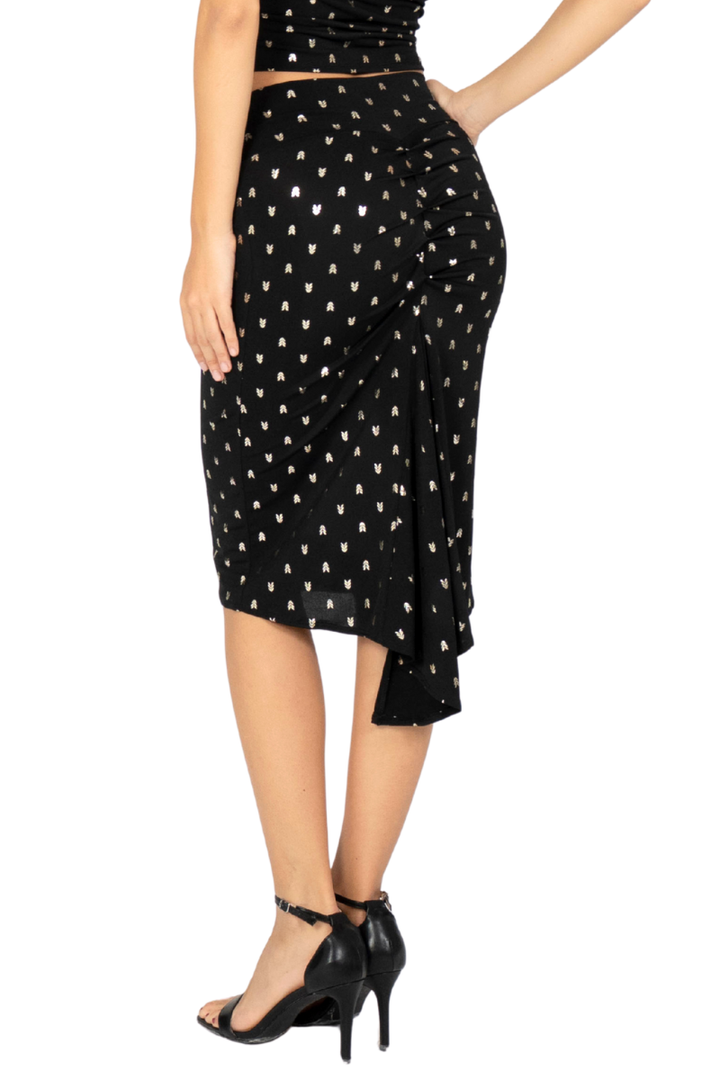 Sparkling Fishtail Tango Skirt