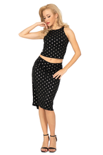 Load image into Gallery viewer, Sparkling Fishtail Tango Skirt
